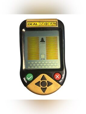Deal or No Deal Handheld Electronic Game Tested & Working 2006